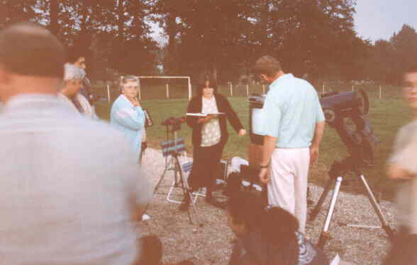 dmonstration d'observation sur la Lune