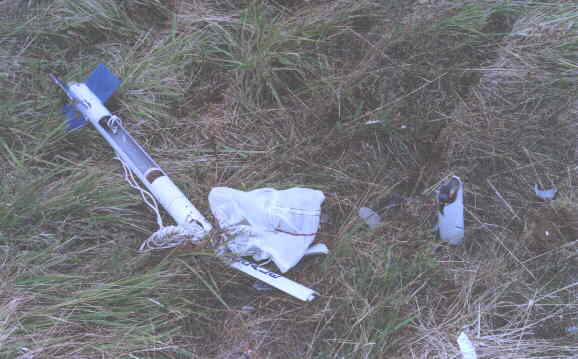 Dédale a l'atterrissage